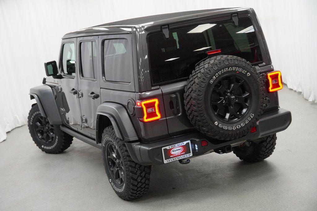 used 2021 Jeep Wrangler car, priced at $27,894
