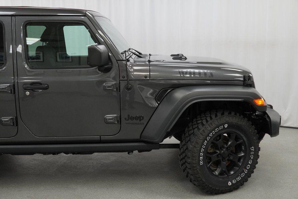 used 2021 Jeep Wrangler car, priced at $27,894
