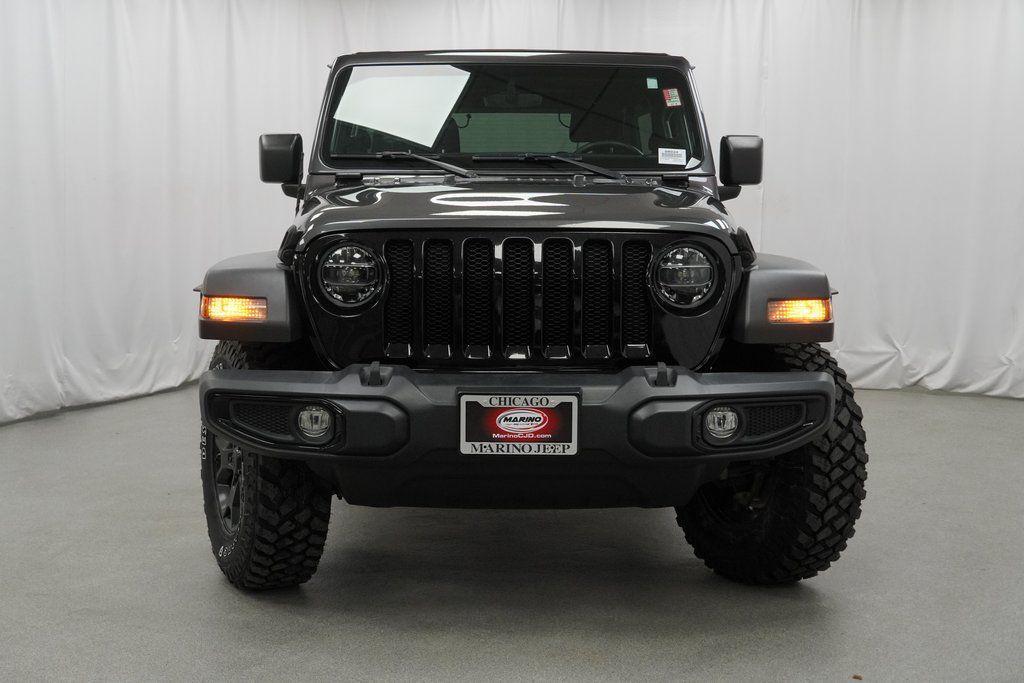 used 2021 Jeep Wrangler car, priced at $27,894