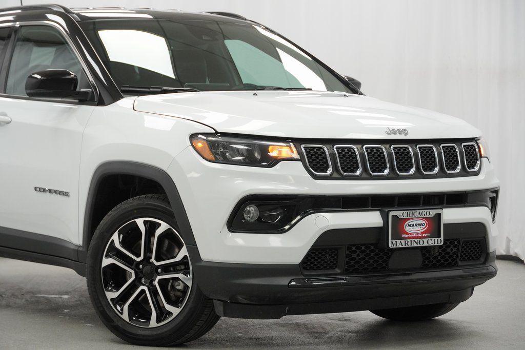 used 2023 Jeep Compass car, priced at $20,694