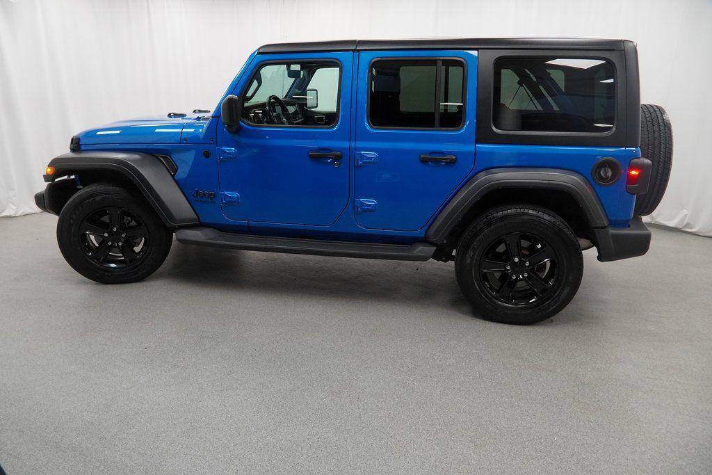 used 2021 Jeep Wrangler Unlimited car, priced at $28,395
