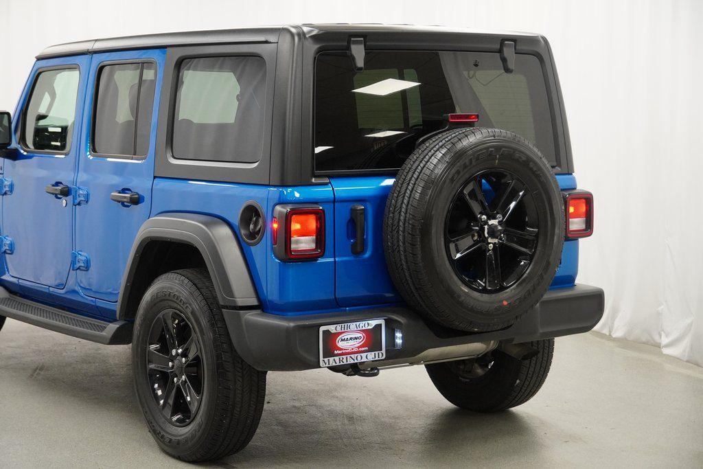 used 2021 Jeep Wrangler Unlimited car, priced at $28,395