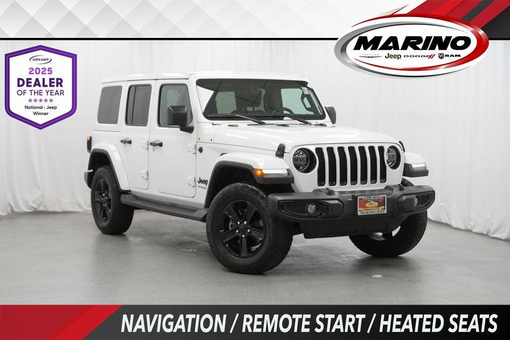 used 2022 Jeep Wrangler Unlimited car, priced at $30,994