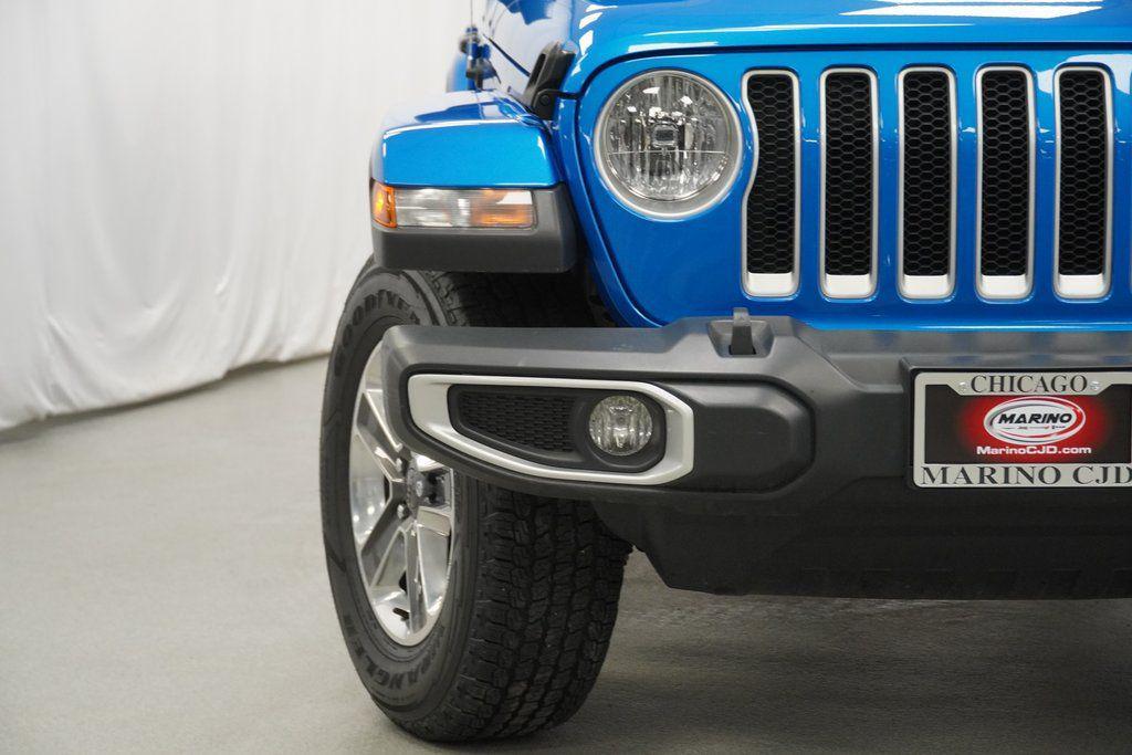 used 2022 Jeep Wrangler Unlimited car, priced at $30,845