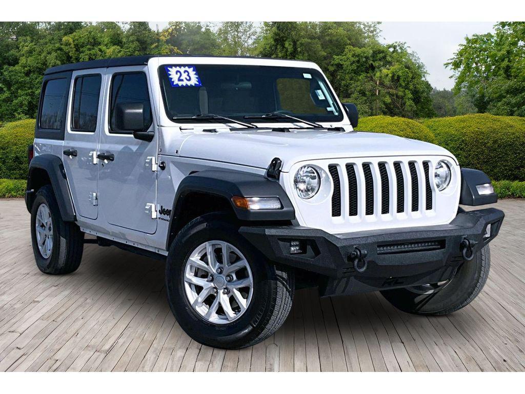 used 2023 Jeep Wrangler car, priced at $26,470