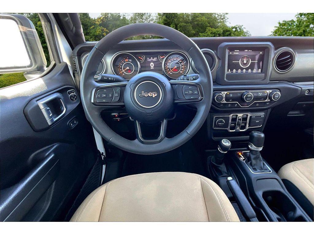 used 2023 Jeep Wrangler car, priced at $26,470