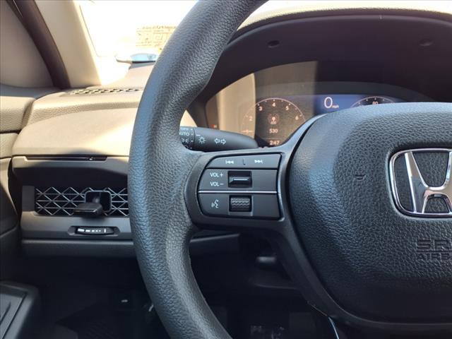 new 2025 Honda Accord car, priced at $29,445