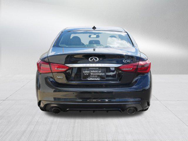 used 2021 INFINITI Q50 car, priced at $15,720