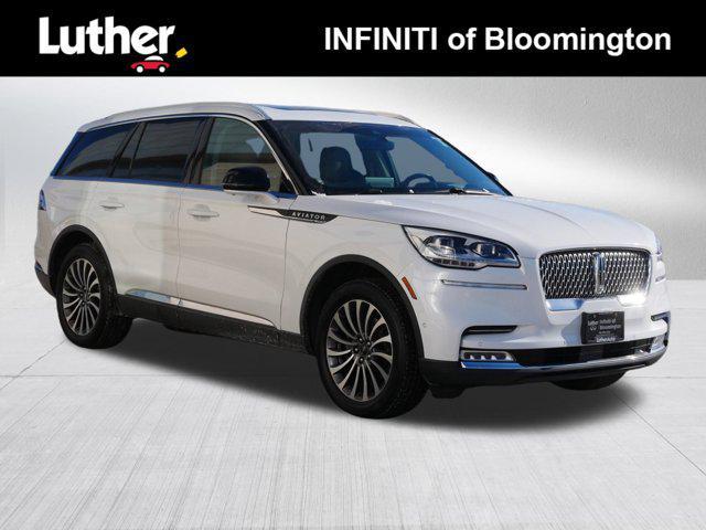 used 2022 Lincoln Aviator car, priced at $27,490