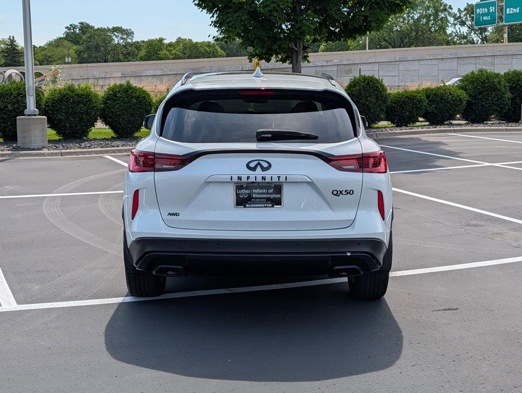 used 2024 INFINITI QX50 car, priced at $35,350