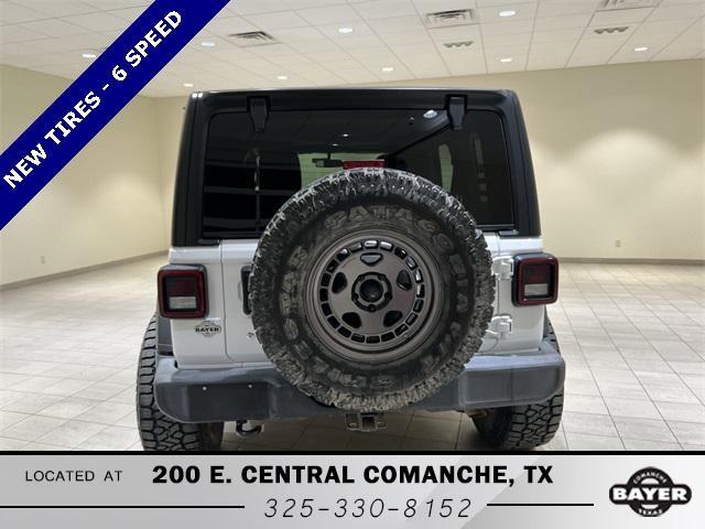 used 2018 Jeep Wrangler Unlimited car, priced at $21,290