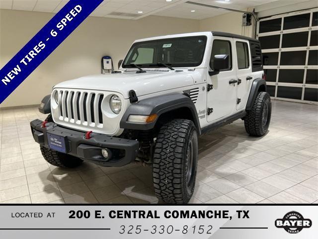 used 2018 Jeep Wrangler Unlimited car, priced at $21,290