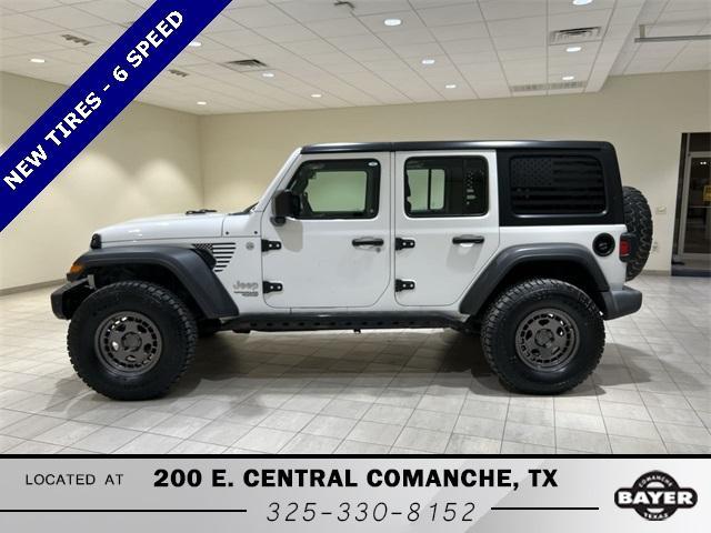 used 2018 Jeep Wrangler Unlimited car, priced at $21,290