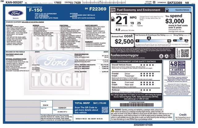 used 2025 Ford F-150 car, priced at $42,566
