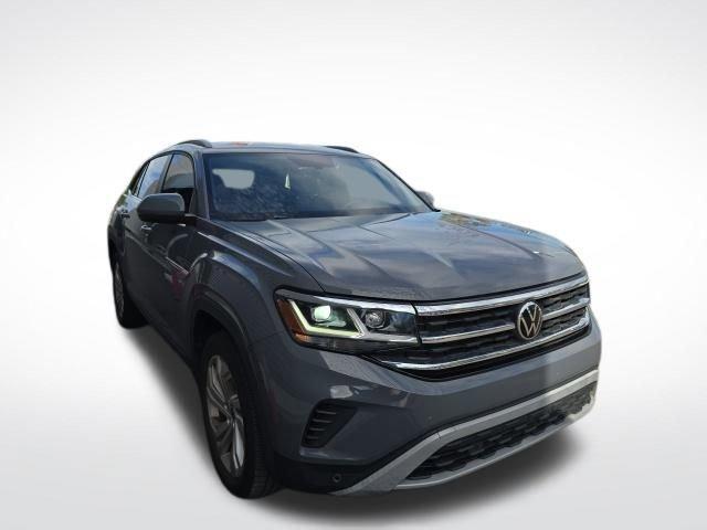 used 2021 Volkswagen Atlas Cross Sport car, priced at $20,580
