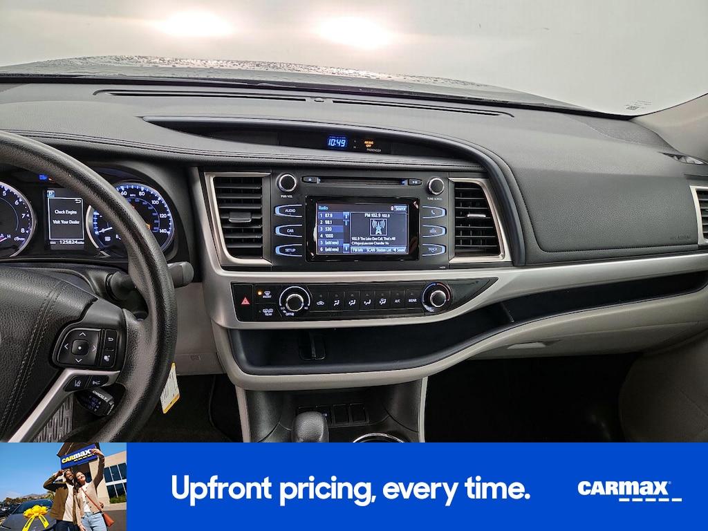 used 2017 Toyota Highlander car, priced at $18,998