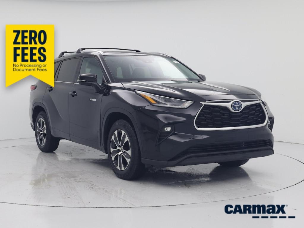 used 2021 Toyota Highlander Hybrid car, priced at $38,998