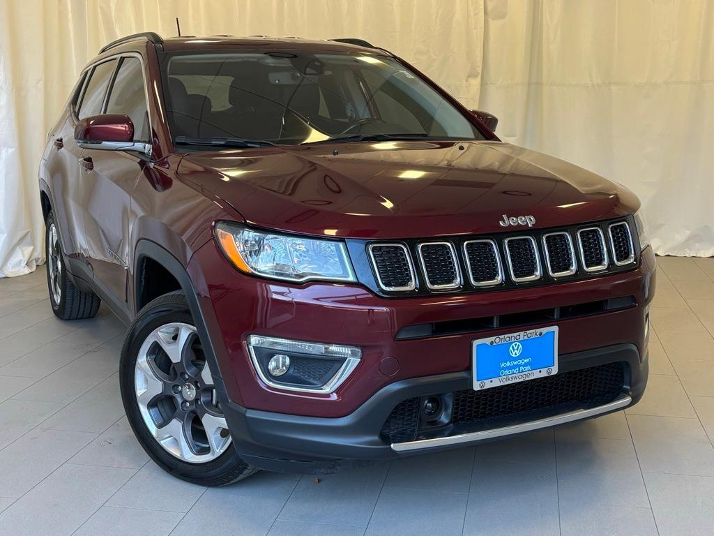 used 2021 Jeep Compass car, priced at $18,454