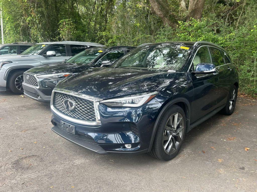 used 2021 INFINITI QX50 car, priced at $27,498