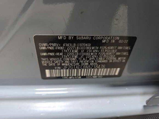 used 2022 Subaru Crosstrek car, priced at $22,498