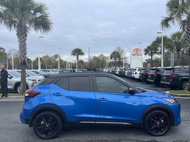 used 2023 Nissan Kicks car, priced at $18,749