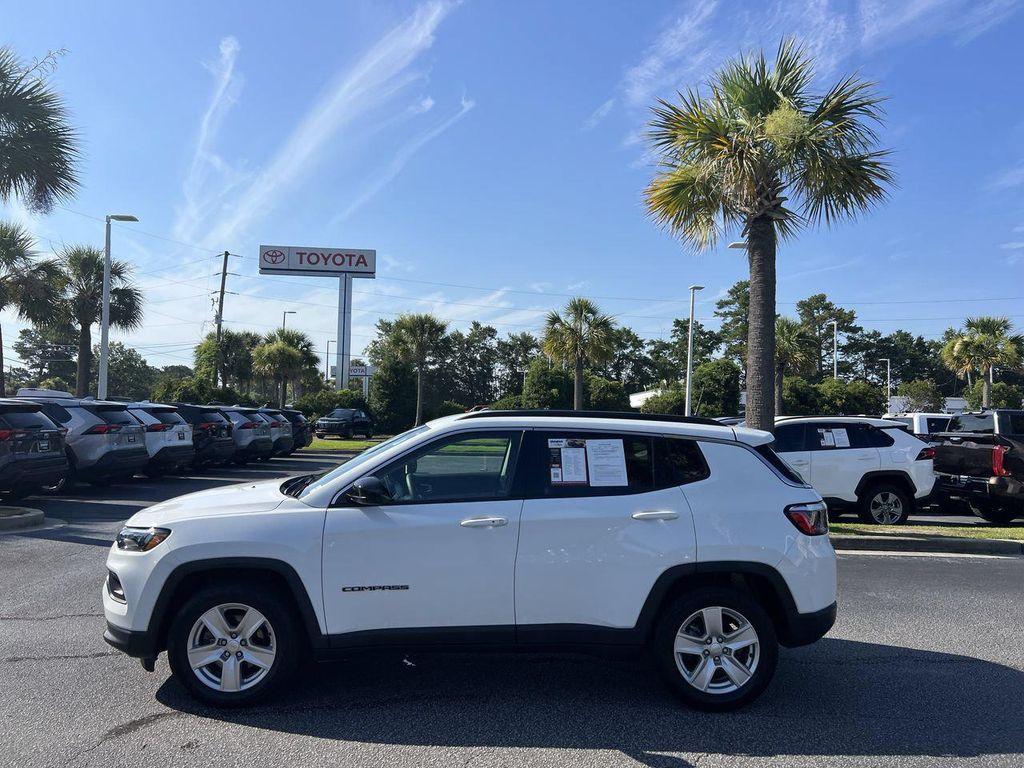 used 2022 Jeep Compass car, priced at $19,747