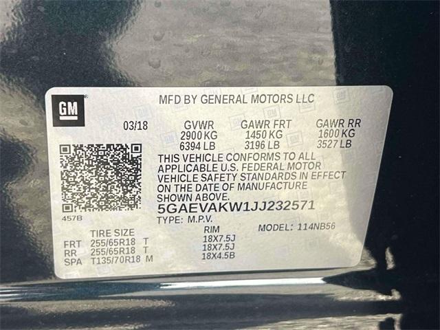 used 2018 Buick Enclave car, priced at $13,423