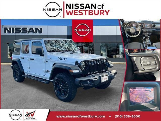 used 2021 Jeep Wrangler Unlimited car, priced at $25,914