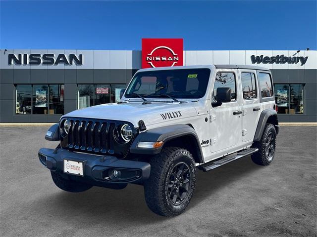 used 2021 Jeep Wrangler Unlimited car, priced at $25,614