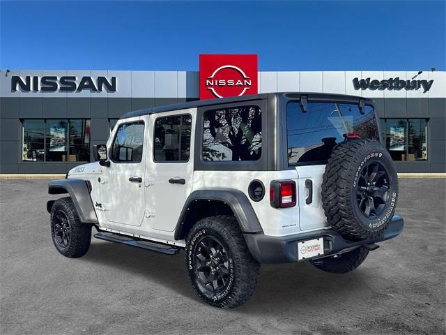 used 2021 Jeep Wrangler Unlimited car, priced at $25,614