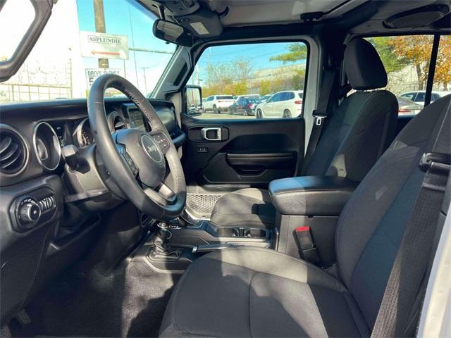 used 2021 Jeep Wrangler Unlimited car, priced at $25,614