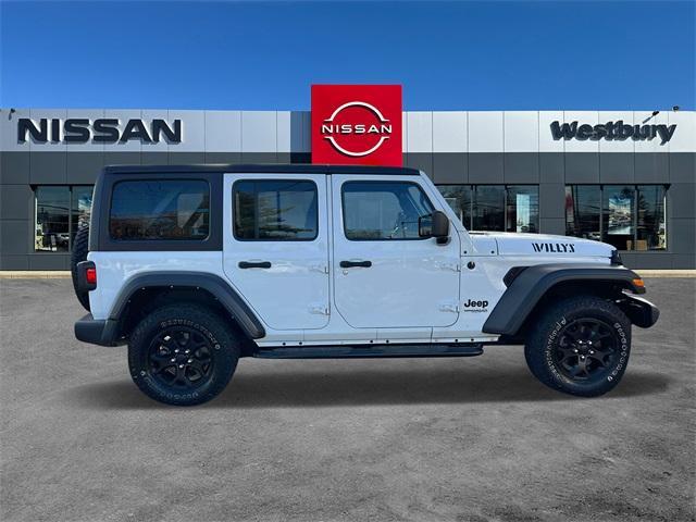 used 2021 Jeep Wrangler Unlimited car, priced at $25,614