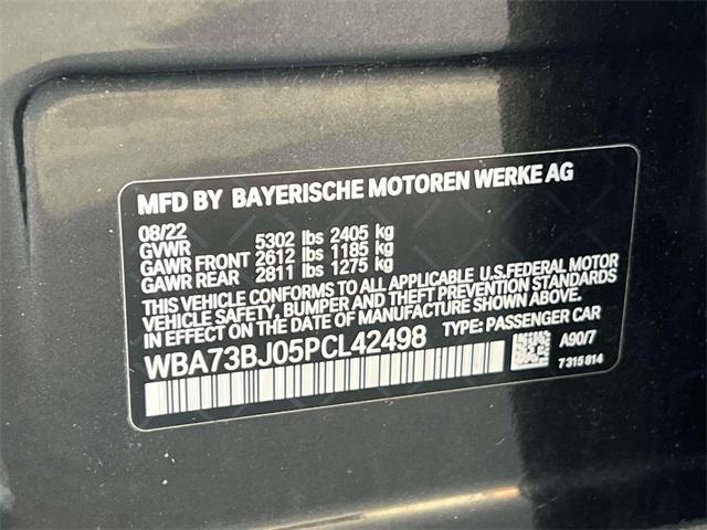 used 2023 BMW 540 car, priced at $37,097