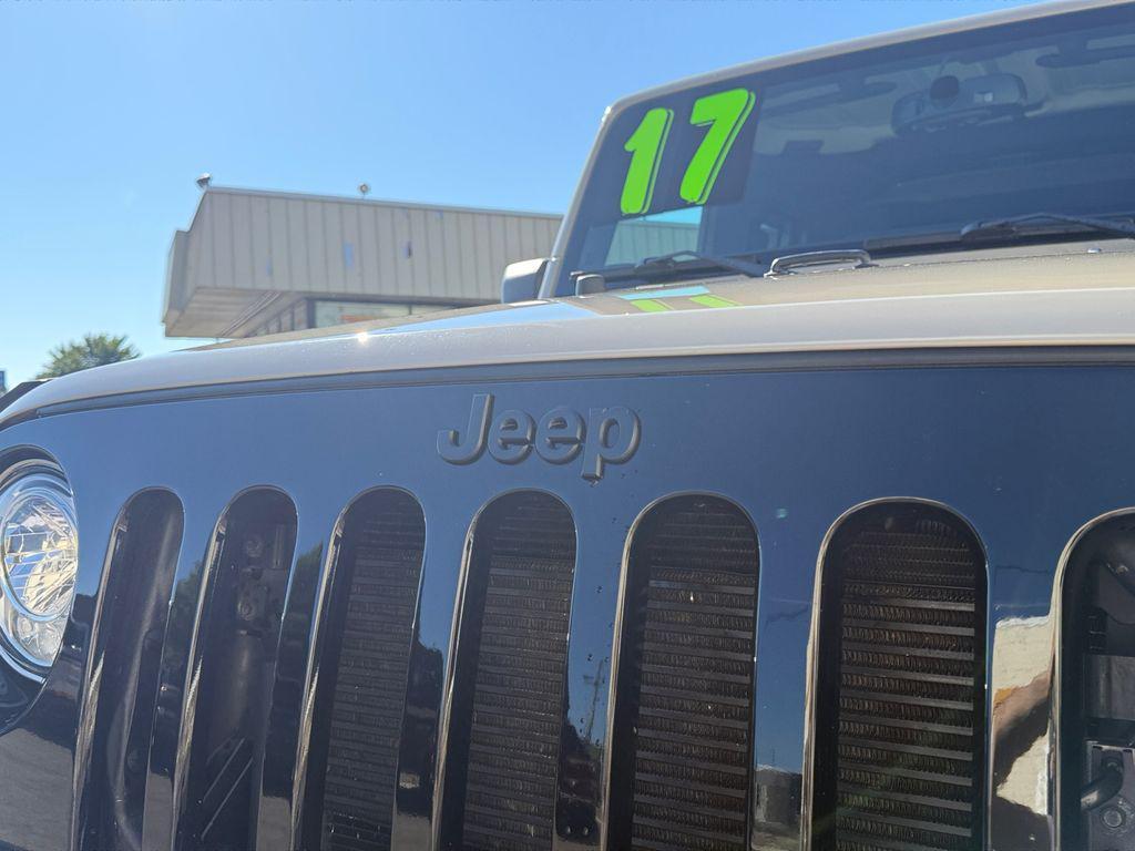 used 2017 Jeep Wrangler Unlimited car, priced at $18,510