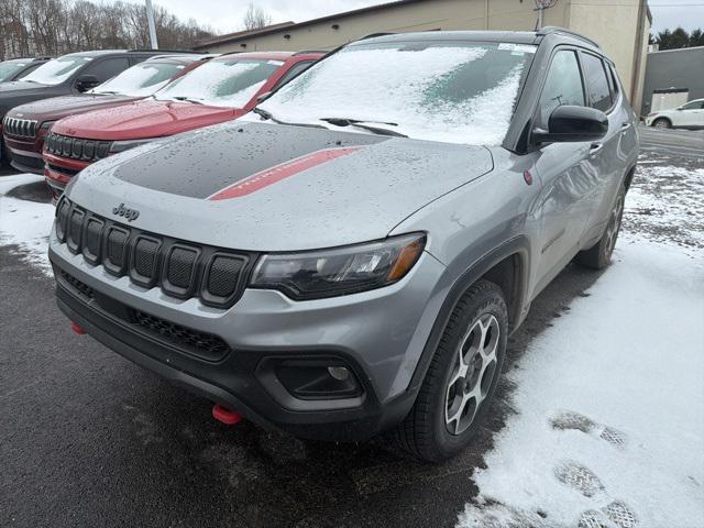 used 2022 Jeep Compass car, priced at $24,158