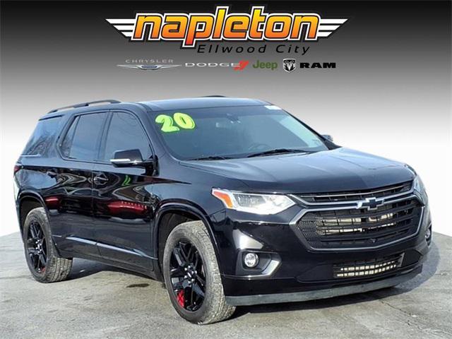 used 2020 Chevrolet Traverse car, priced at $27,998