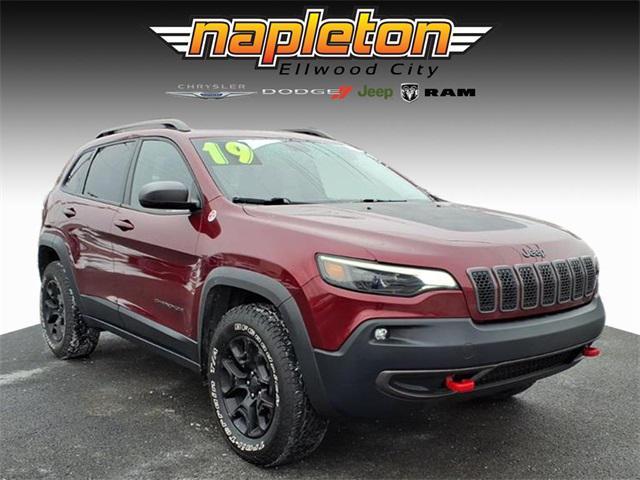 used 2019 Jeep Cherokee car, priced at $16,584