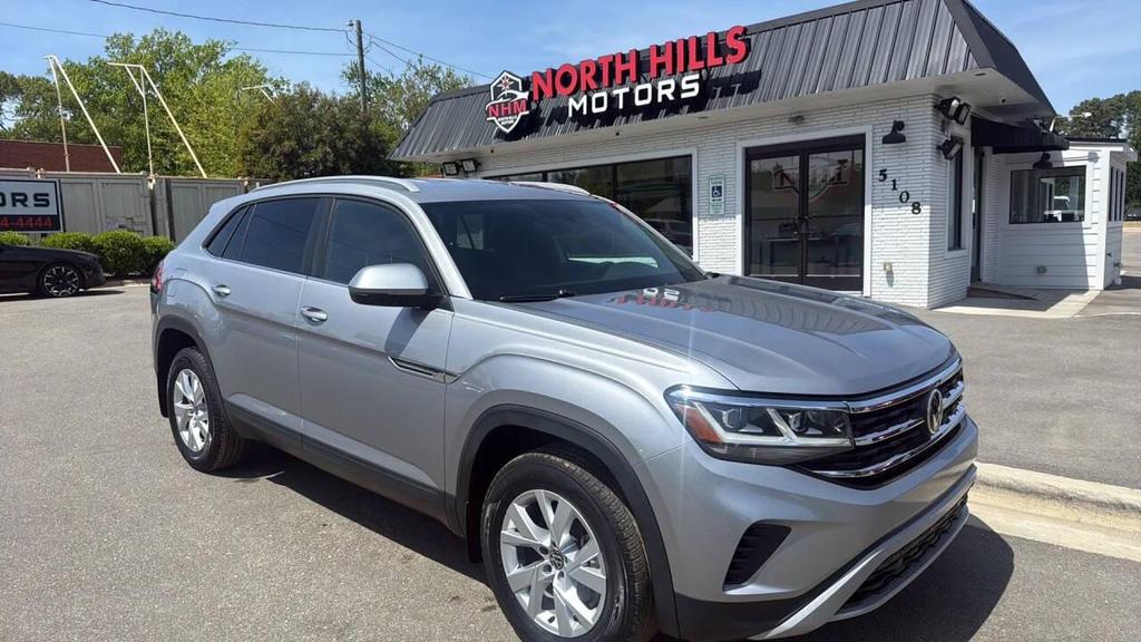 used 2021 Volkswagen Atlas Cross Sport car, priced at $16,999