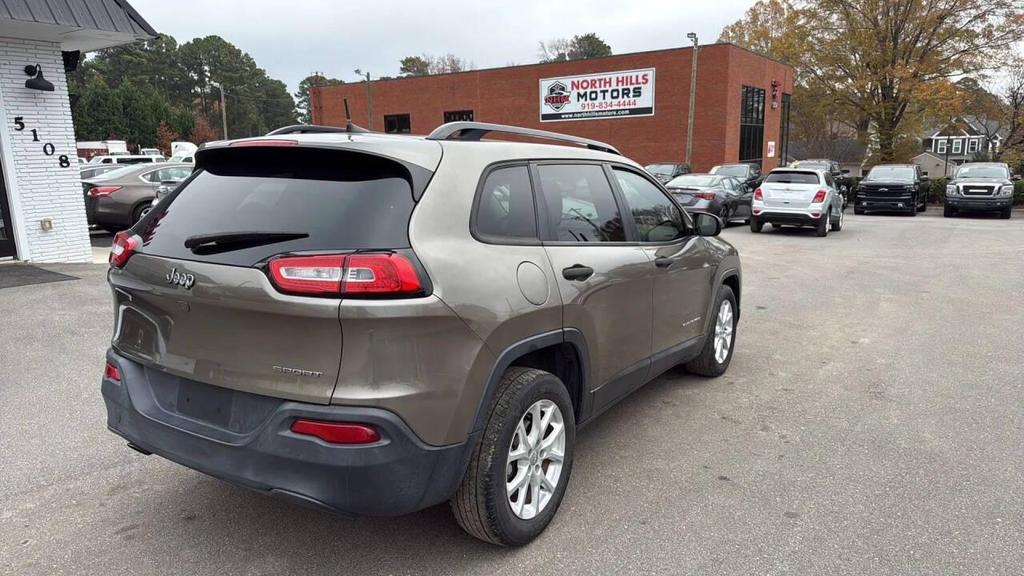 used 2017 Jeep Cherokee car, priced at $7,999