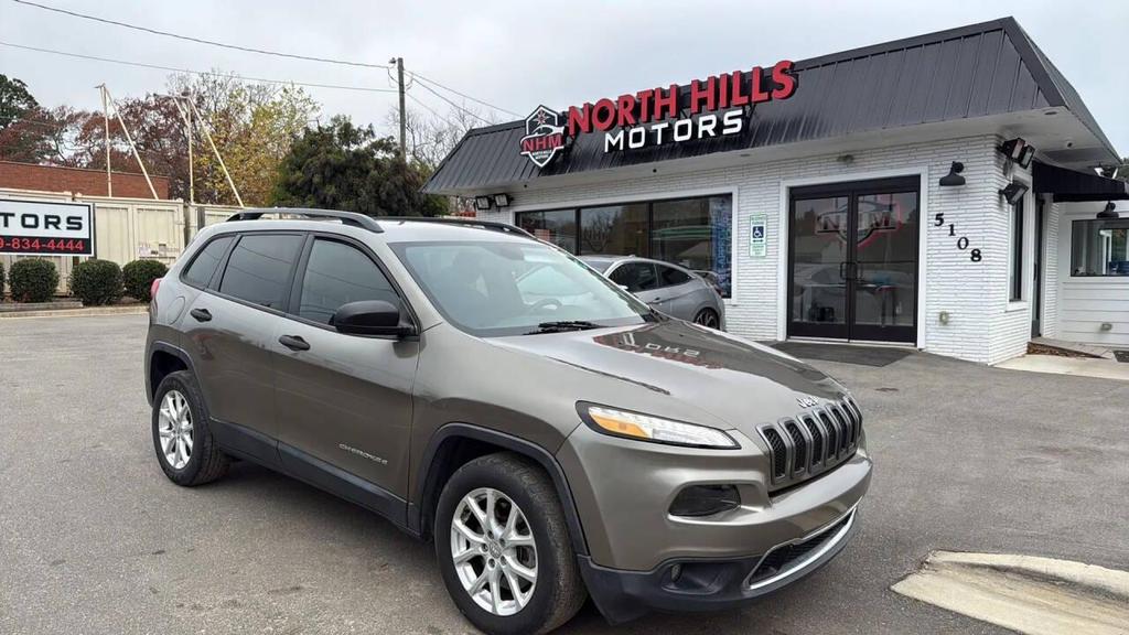used 2017 Jeep Cherokee car, priced at $7,999