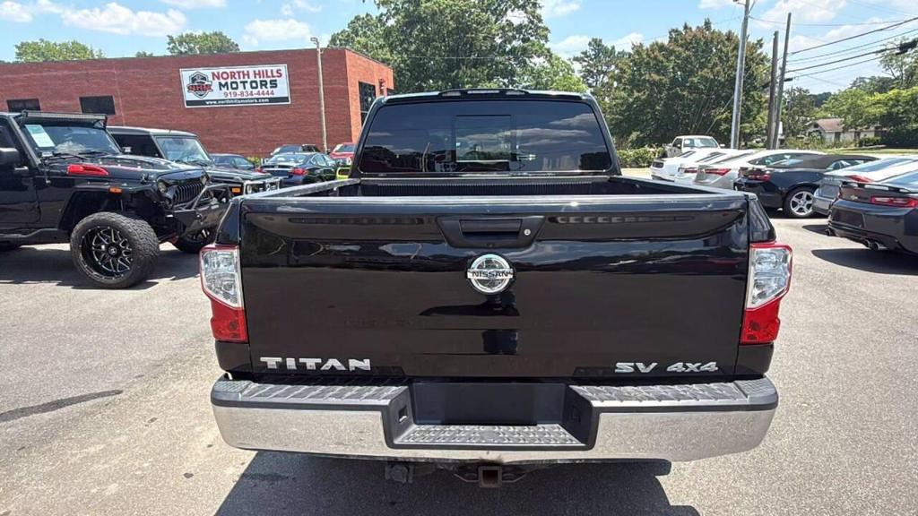 used 2018 Nissan Titan car, priced at $16,999