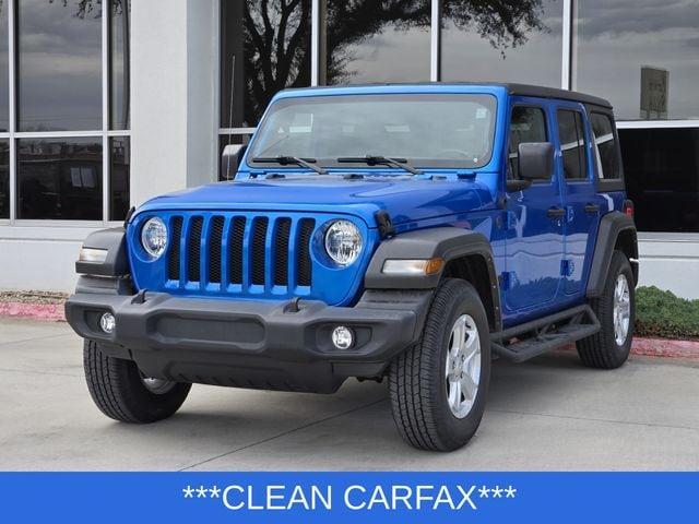 used 2022 Jeep Wrangler Unlimited car, priced at $29,986