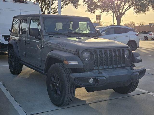 used 2021 Jeep Wrangler Unlimited car, priced at $28,705