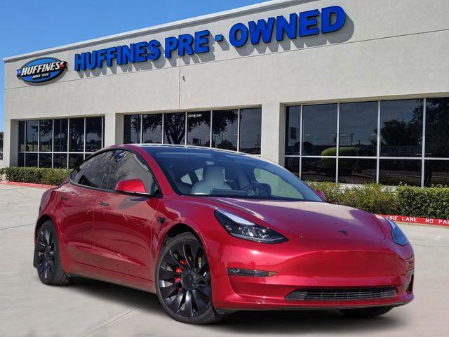 used 2021 Tesla Model 3 car, priced at $27,459