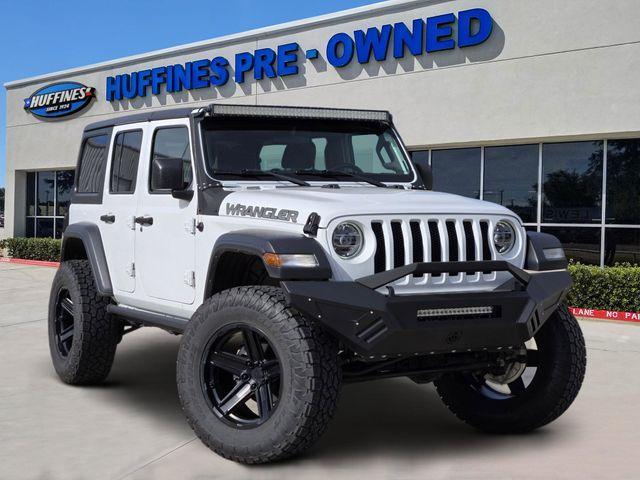 used 2020 Jeep Wrangler Unlimited car, priced at $32,500