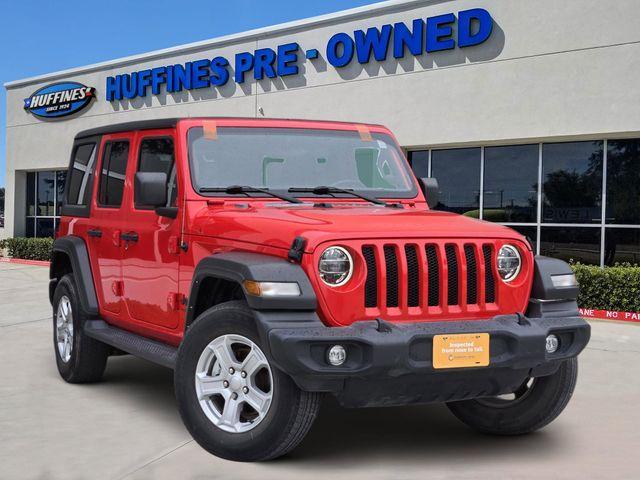 used 2022 Jeep Wrangler Unlimited car, priced at $26,655