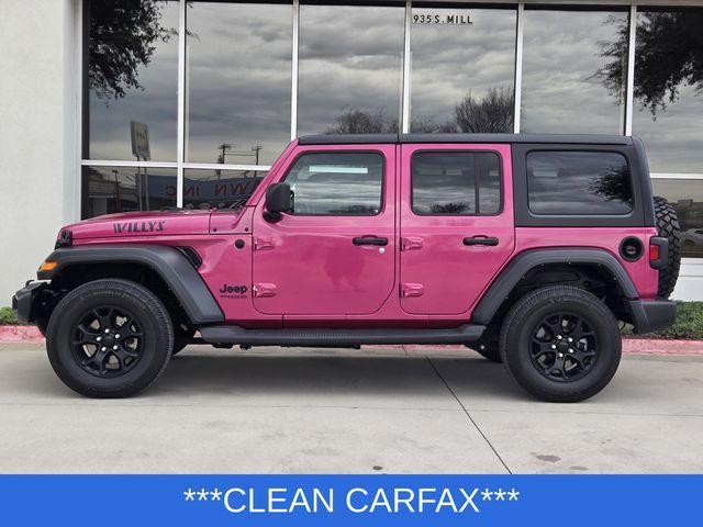 used 2022 Jeep Wrangler Unlimited car, priced at $30,991