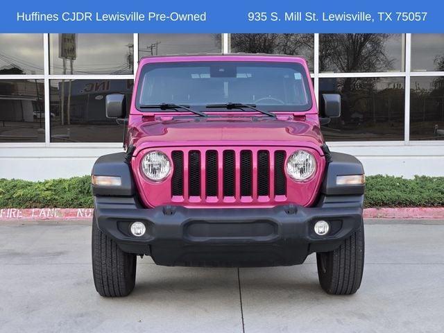 used 2022 Jeep Wrangler Unlimited car, priced at $33,996