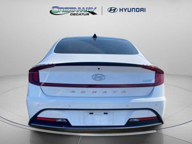 used 2023 Hyundai Sonata Hybrid car, priced at $24,995