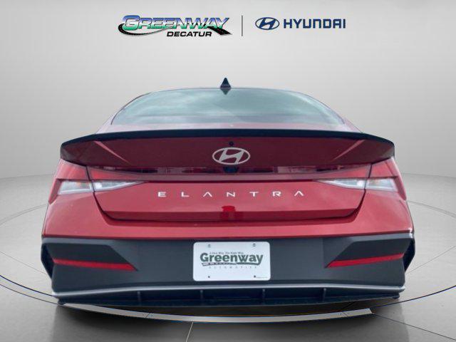new 2025 Hyundai Elantra car, priced at $24,258